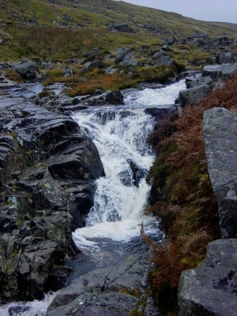 En route waterfall